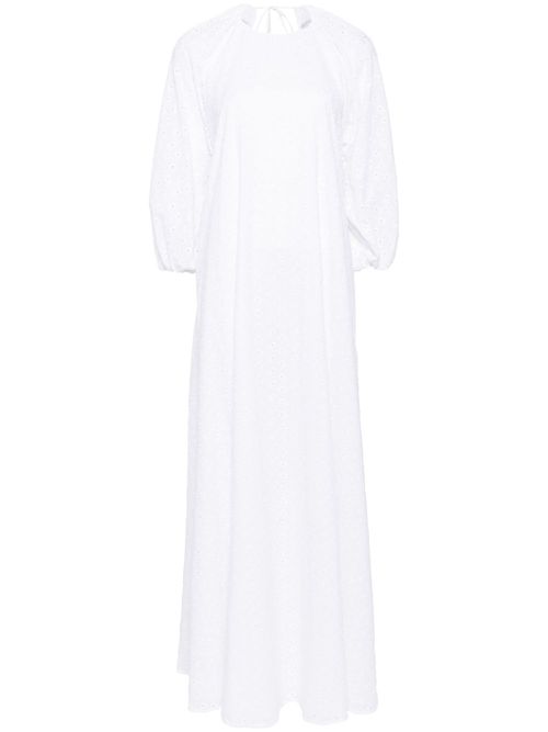Fran broderie anglaise maxi dress - White