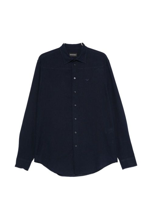 Linen blend shirt