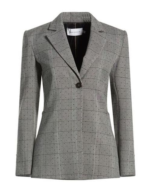 Woman Blazer Grey Size 4 Polyester, Viscose, Elastane