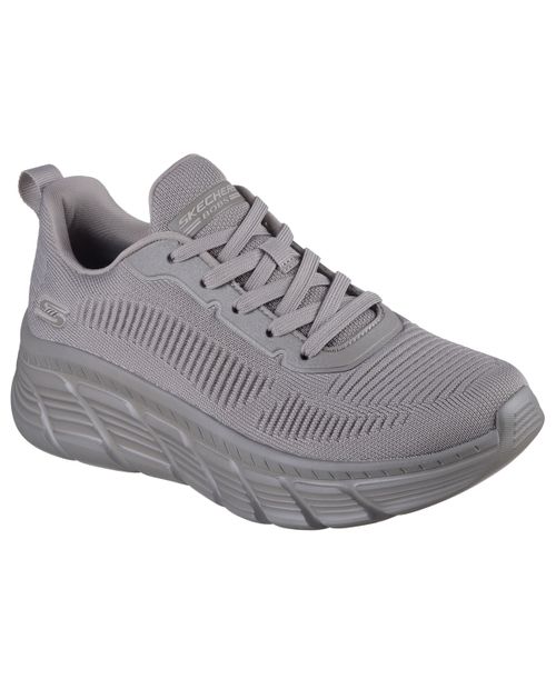 Women's Bobs Sport B Flex Hi Casual Wedge Sneakers from Finish Line - Dark Gray