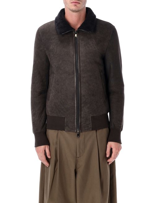Men's Sterling Jacket with Fur Collar Size 50