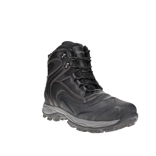 MENS SNOWBOOT - BLACK 8.5:-