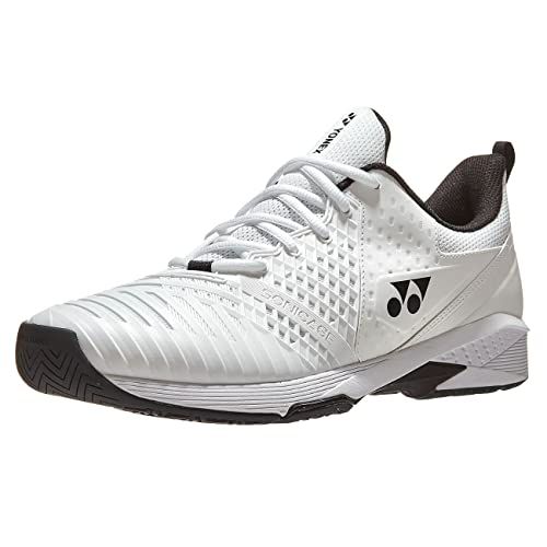 YONEX Unisex Sonicage PlusWidth Tennis Shoes White