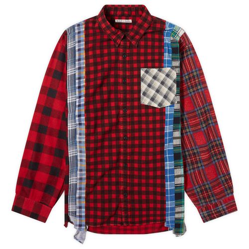 Men's 7 Cuts Wide Flannel Shirt in Assorted 