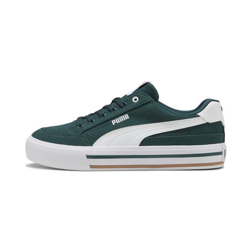 PUMA Court Classic Vulcanized Formstrip Sneakers in Green