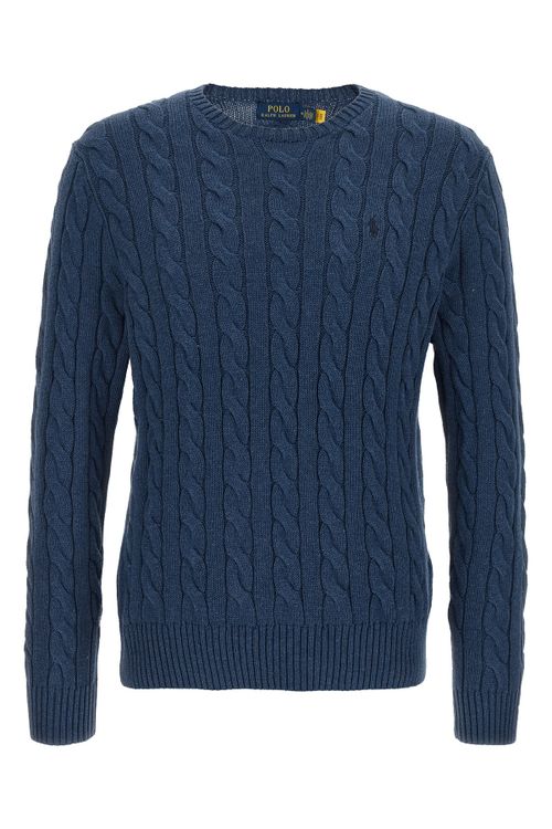 Cotton Braided Sweater
