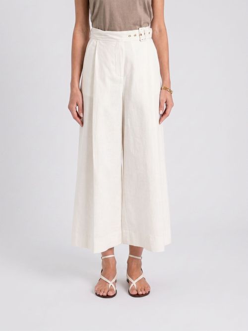 Pants Woman color Pearl