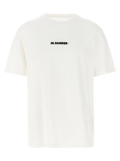 Logo-Print Cotton T-shirt — White
