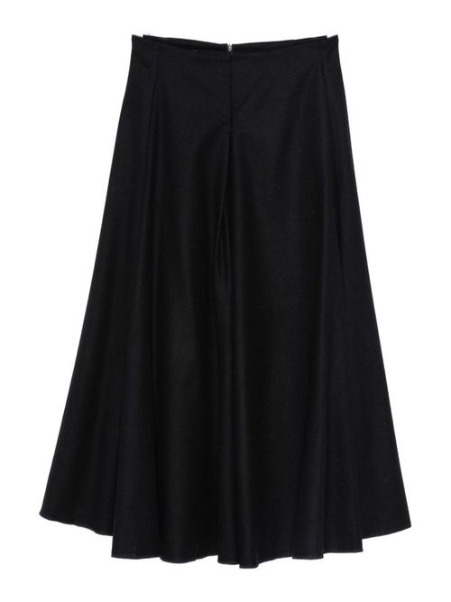 Cotton Midi Skirt