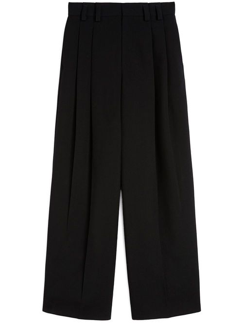 Jil Sander pleat-detail trousers - Black