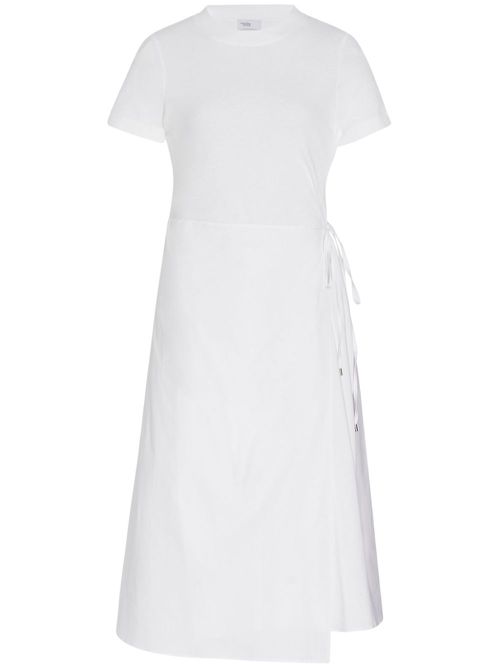 Short-sleeve T-shirt dress - White
