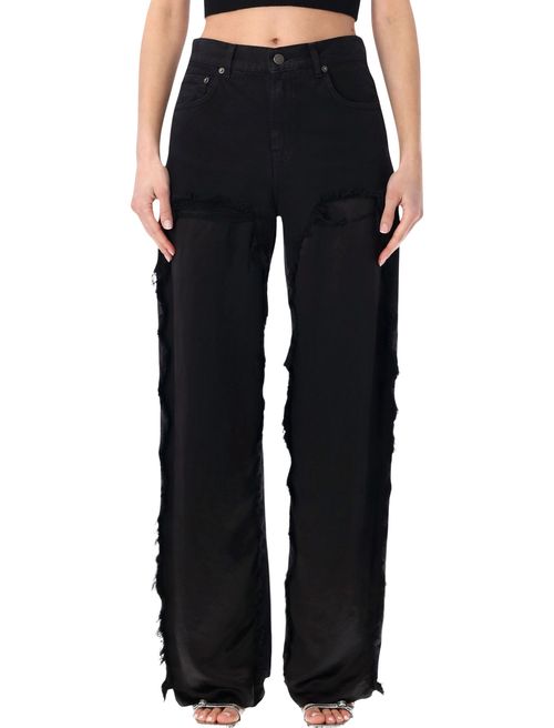 Casual Elegance: Women's Straight Leg Trousers Size 26