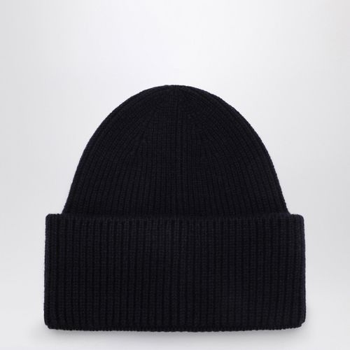 Destin Blue Navy Cashmere Blend Beanie