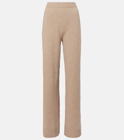 Knitted wool sweatpants