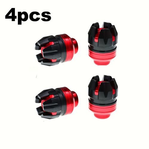 TEMU 2/4pcs Motorcycle Frame Anti Slip Cover, Anti Slip Pad, Durable Aluminum Motorcycle Frame Slider - Fall And Crush Protection - Suitable For A