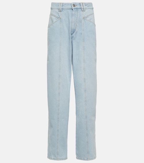 Lemony wide-leg jeans