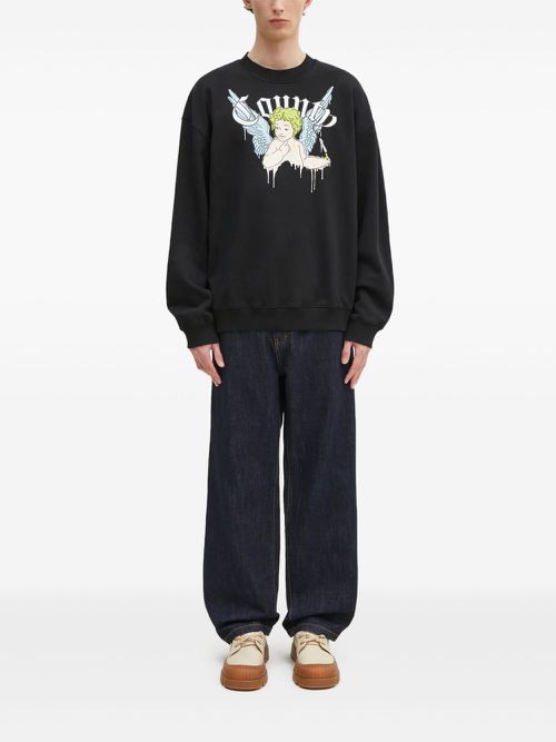 Astro embroidered-pockets jeans - Blue
