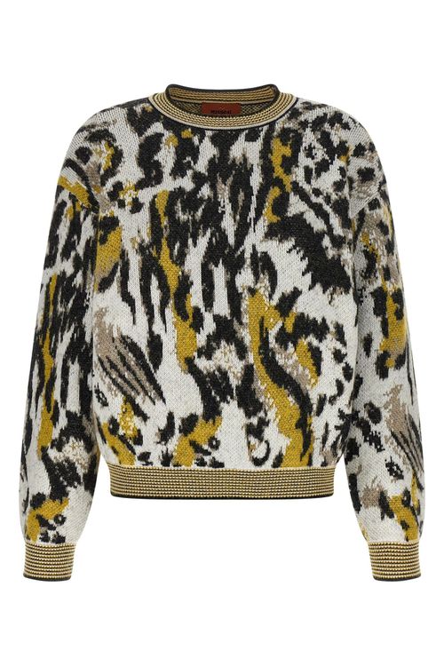 Animalier Motif Sweater