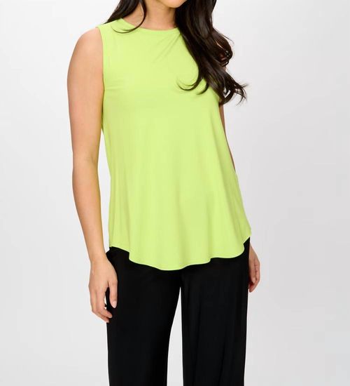 Joseph Ribkoff | Casual Pullover Tank Top In Exotic Lime | Realry