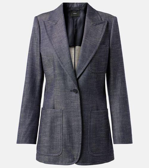 Cassini wool and cotton blazer