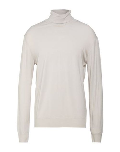 Man Turtleneck Light grey Size 3XL Virgin Wool