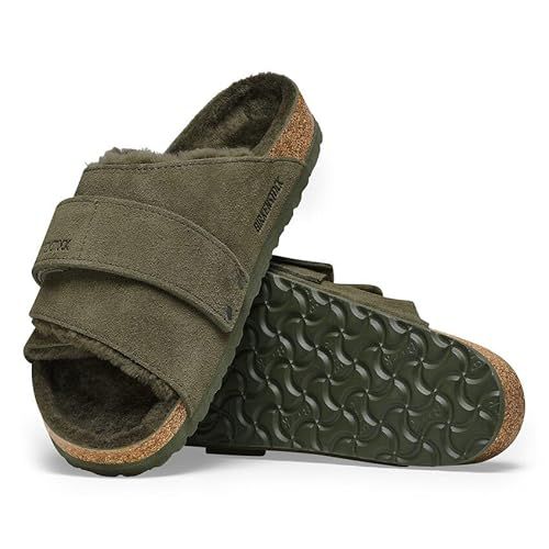 Birkenstock Kyoto Shearling Suede Leather