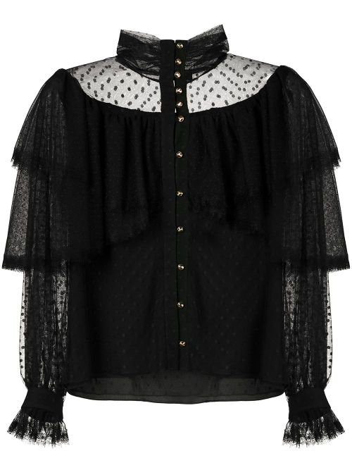 Campolina long sleeves shirt - Black