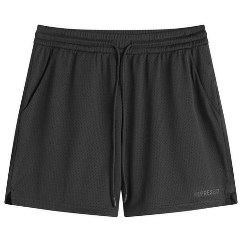 Represent Men's Mesh Short in Jet Black