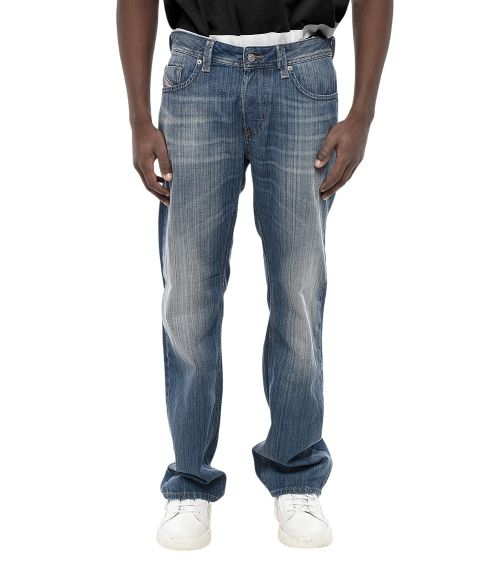 Blue Mid Rise Jeans