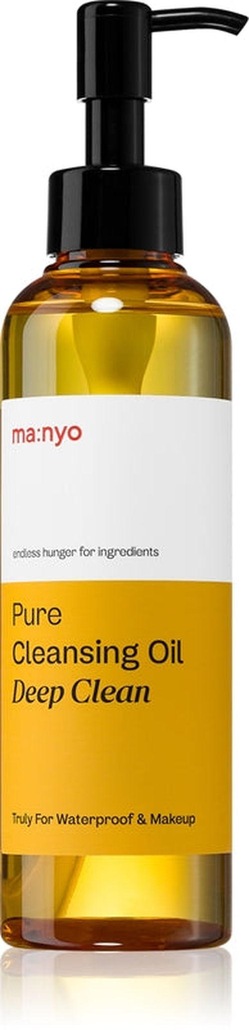 Ma:nyo Pure Deep Clean make-up remover oil for una deep cleaning