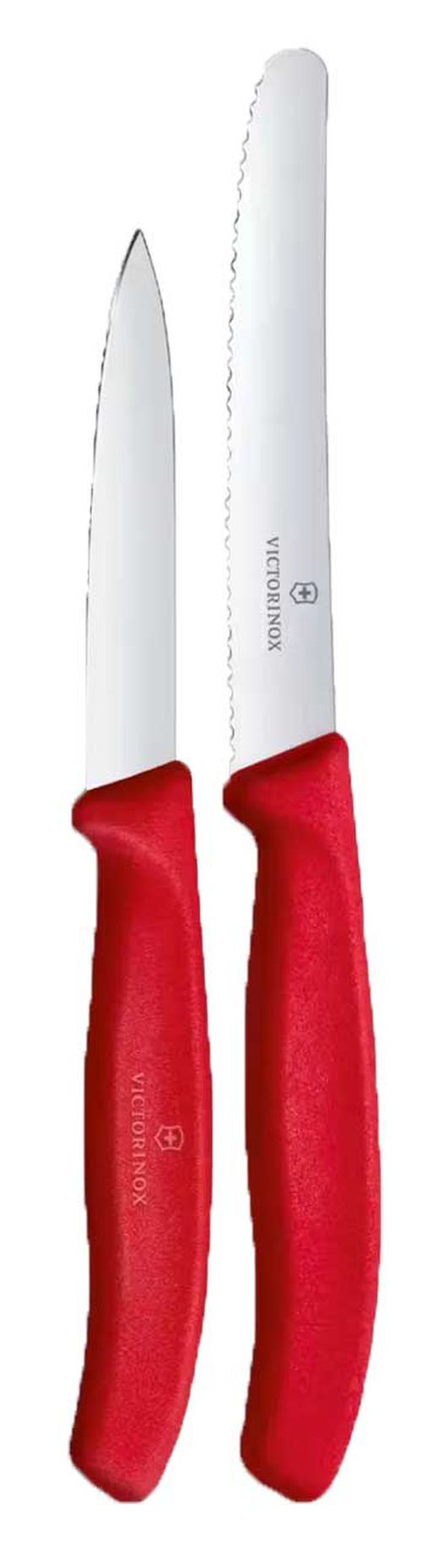 Swiss Classic Paring Knife Set in Red