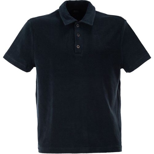 A.P.C. Julian Organic Cotton Terry Polo Shirt
