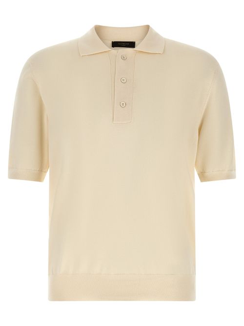 Cotton Knit Polo Shirt