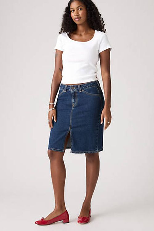 Low Midi Skirt
