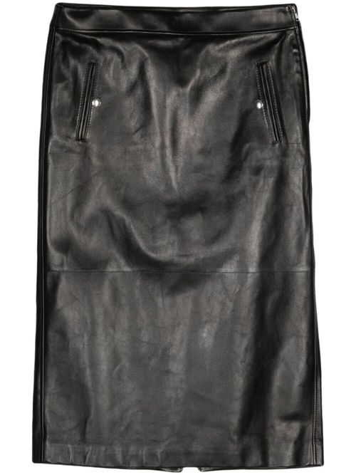 Black Low Waist Skirt