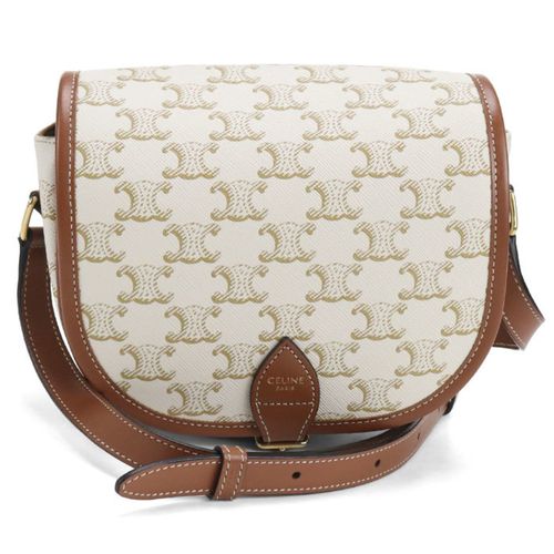 Celine White Pvc Shoulder Bag Pre-Owned