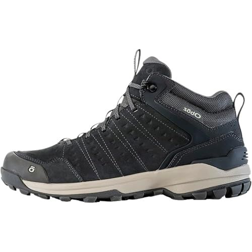 Oboz Sypes Mid Leather Waterproof Men's Boot Gunmetal