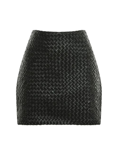 Intrecciato Mini Skirt