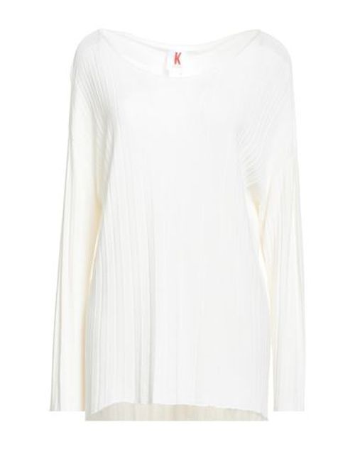 Woman Sweater Ivory Size ONESIZE Viscose, Polyester