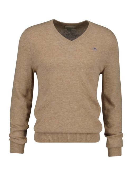 GANT Pullover 'Extrafine' marrone chiaro