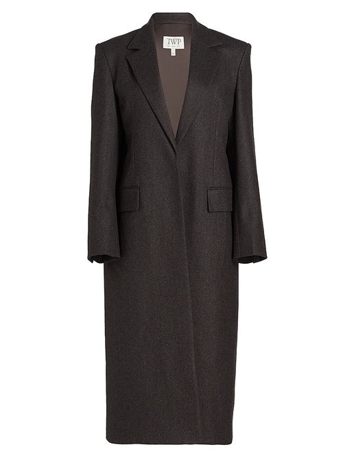 Women's Mattie Wool-Blend Coat - Charcoal