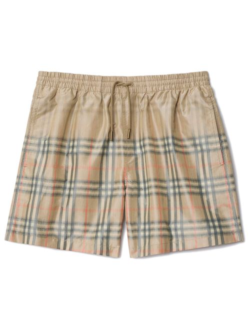 Classic Swim Trunks with Aesthetic Waistband