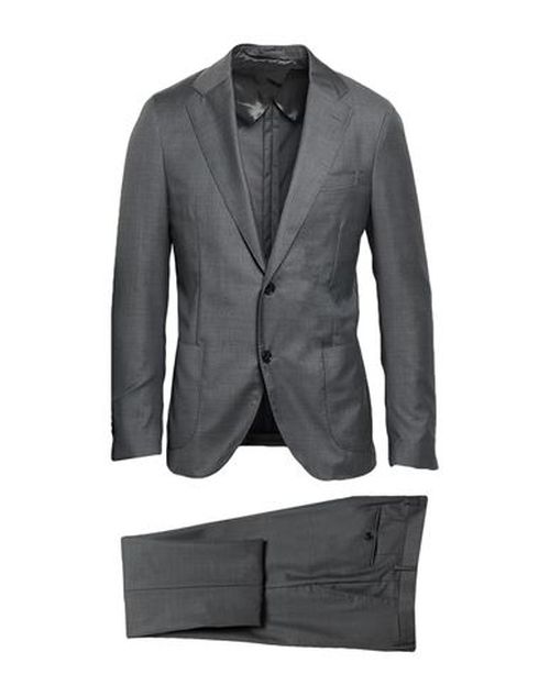Man Suit Gunmetal Size 36 Virgin Wool