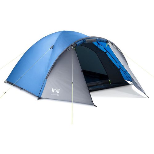 Bracken 4 Man Tent With Porch Waterproof at 3000mm HH Camping Festival Trail