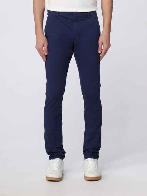 Pants Men color Blue
