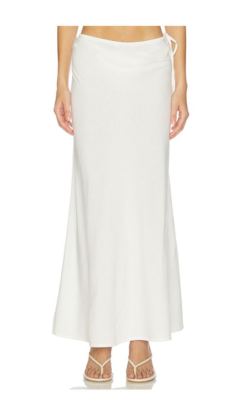 LSPACE Stop And Stare Skirt in Cream. XS. Also in S, M