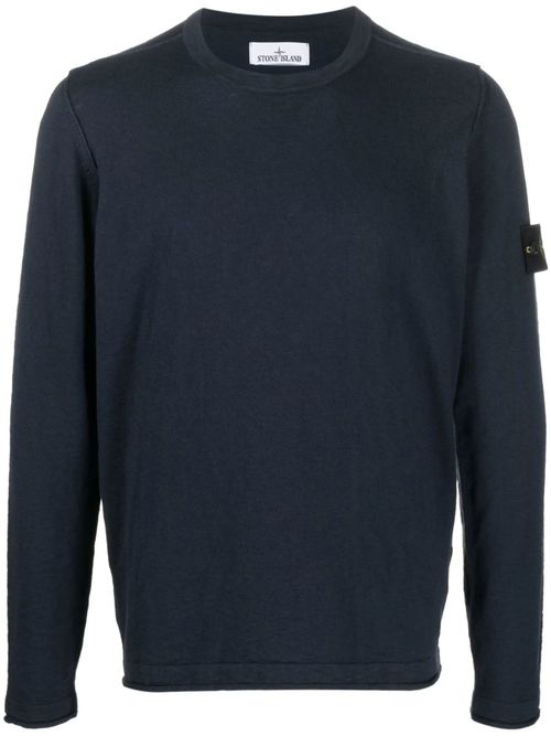 Crew Neck Sweater With Logo