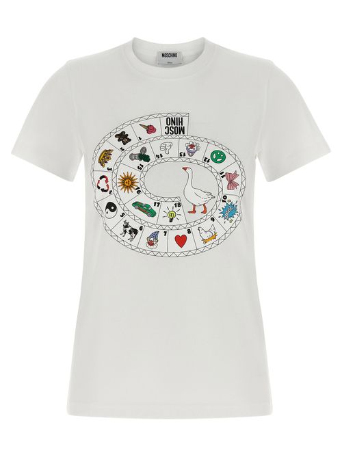 Gioco dell'Oca Print T-Shirt — White