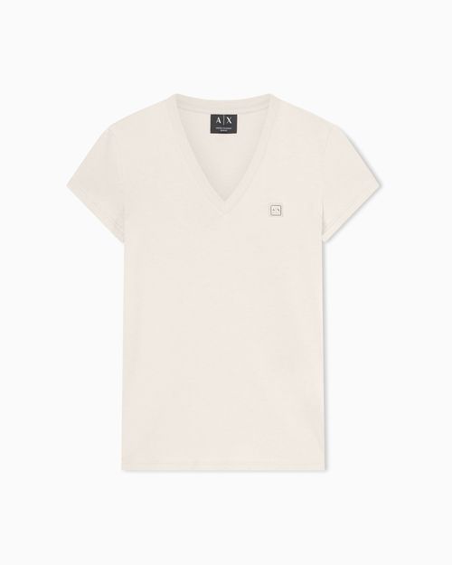 Slim Fit T-Shirt in Cotton Jersey