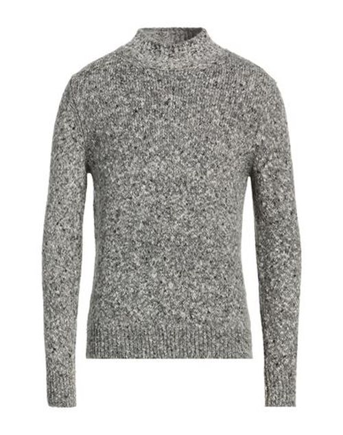 Man Turtleneck Light grey Size 44 Alpaca wool, Polyamide, Cotton, Polyester